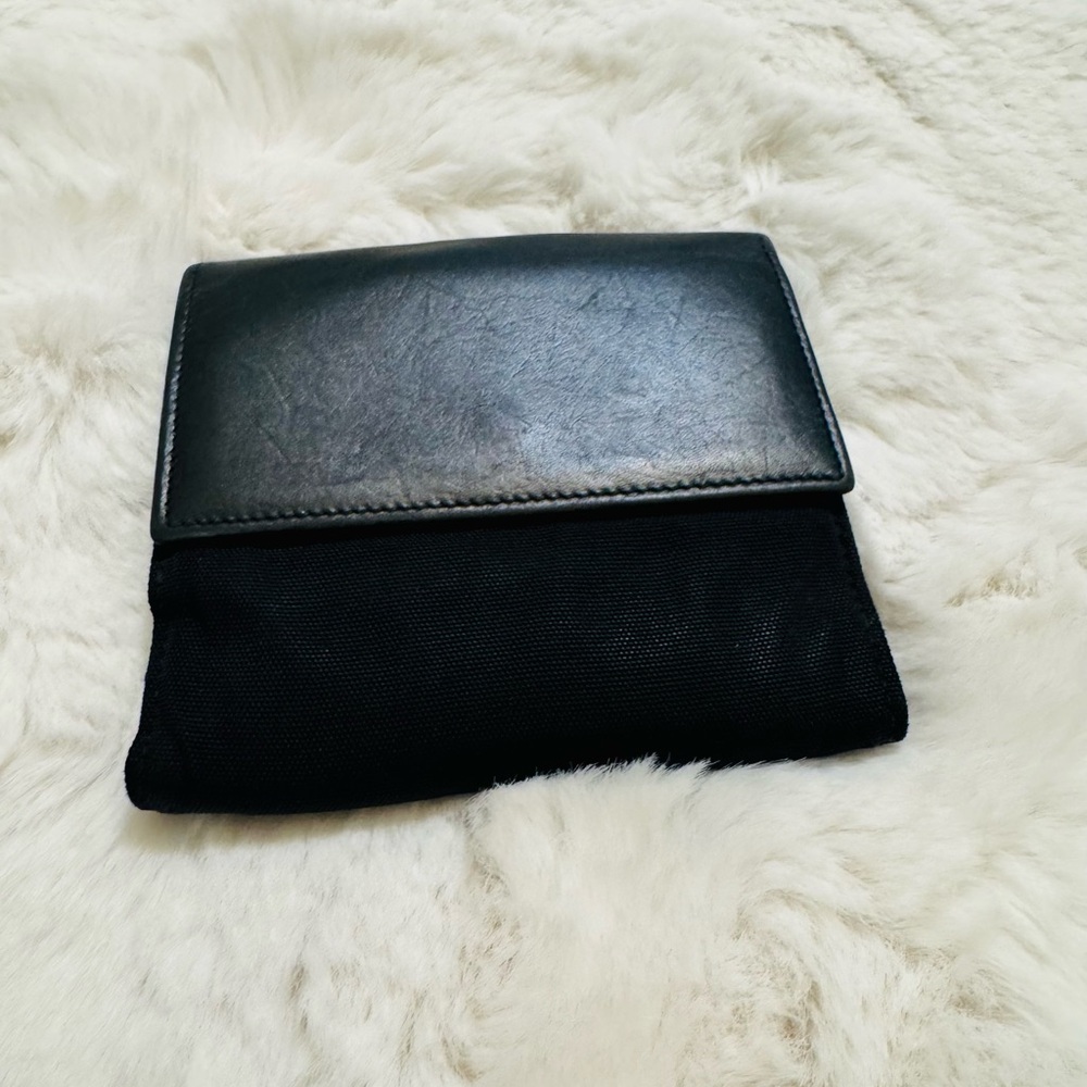 Gucci Piston Lock Black Wallet Vintage - Picture 6 of 10